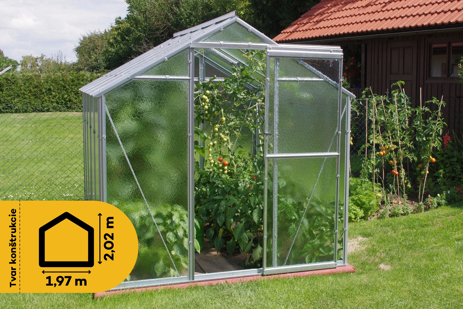 Skleník HOBBY H6/2,5